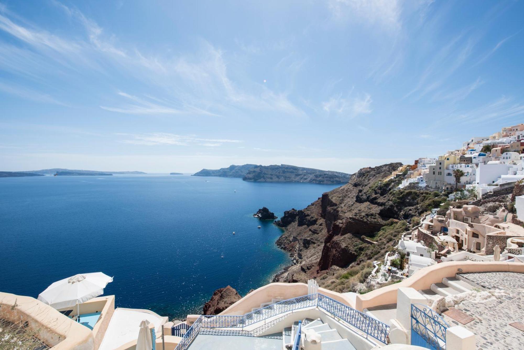 White Cave By Caldera Houses Oia  Luaran gambar